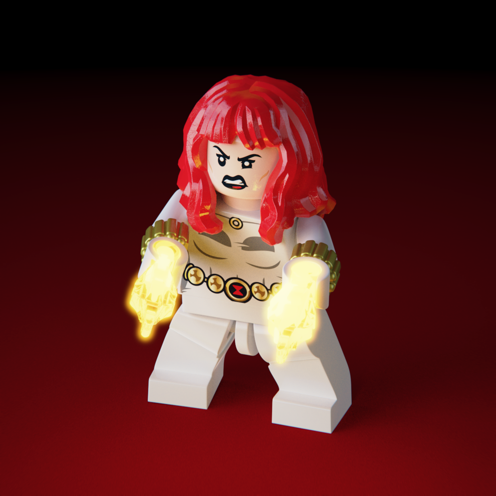 SILENT SCARLET | White
