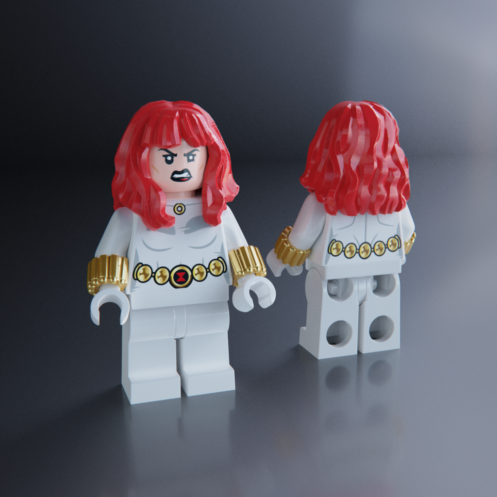 SILENT SCARLET | White
